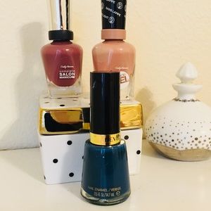 Nail Polishes- Sally Hansen, Revlon